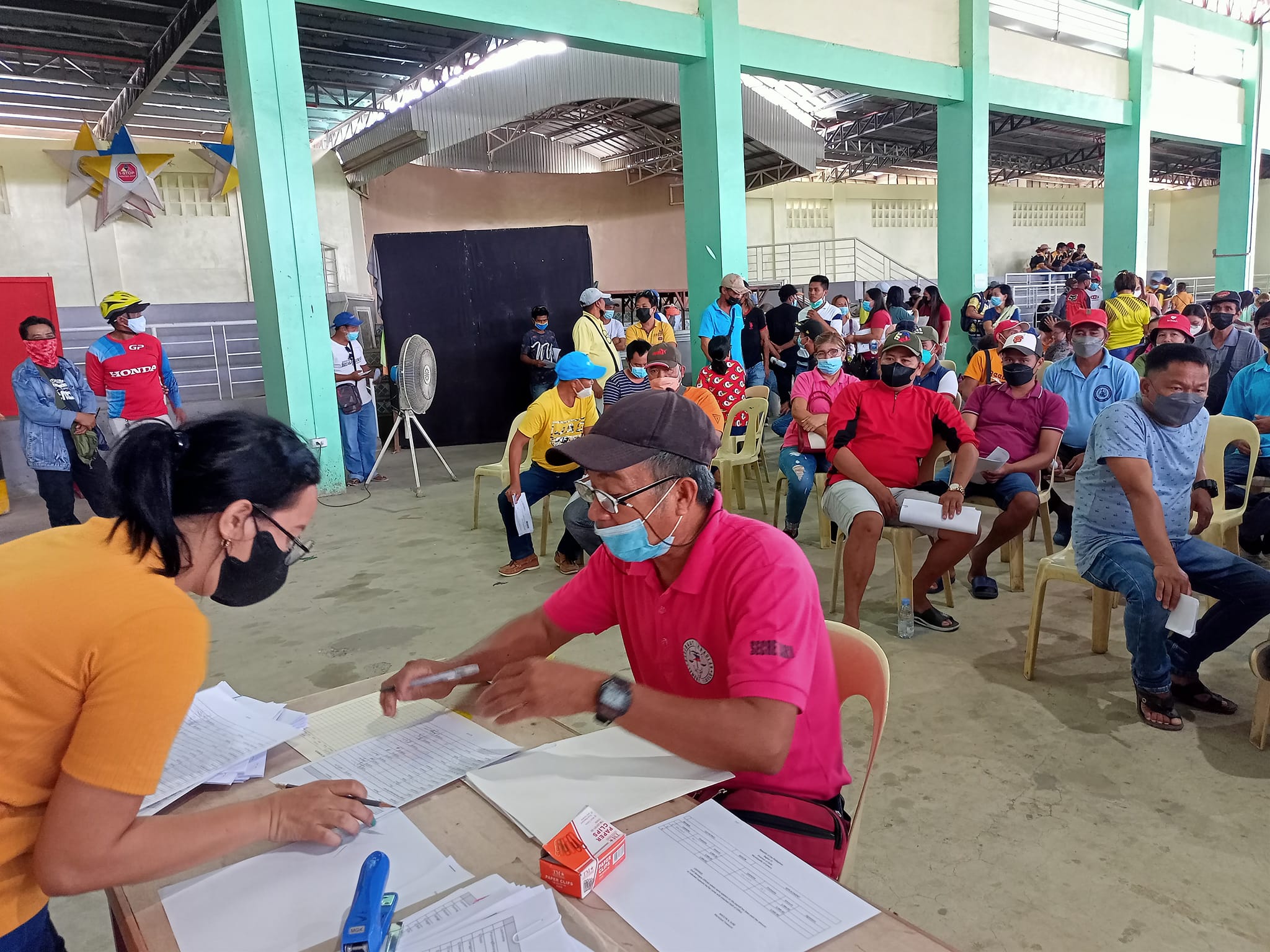 Pagpanghatag Sang Cash Assistance Para Sa Mga Barangay Officials