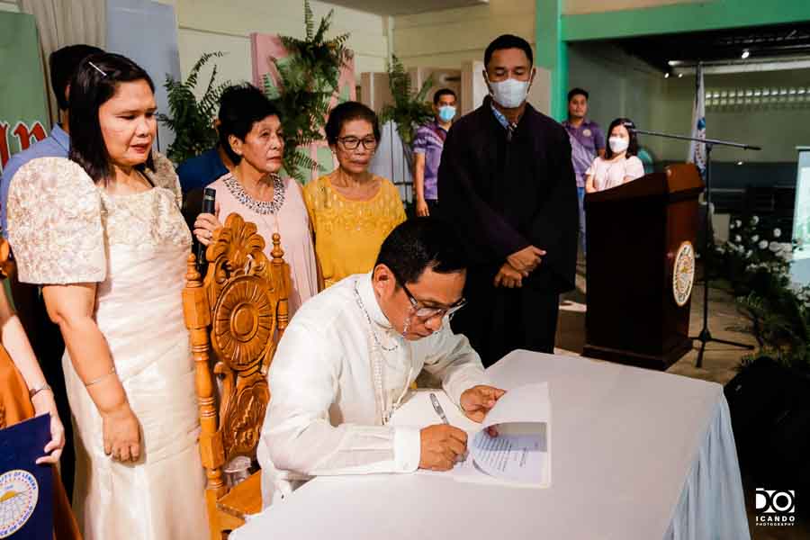 Oath Taking Ceremony of the Municipal Officials (20222025) of Lemery