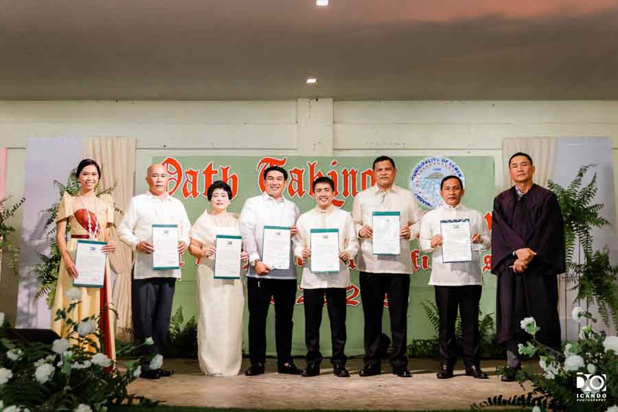 Oath Taking Ceremony of the Municipal Officials (2022-2025) of Lemery, Iloilo