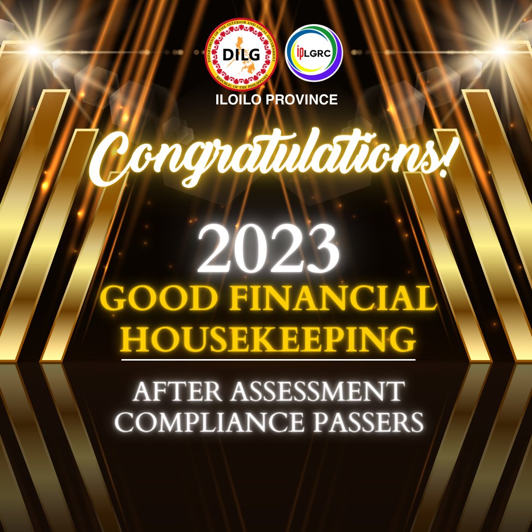 MAHUSAY | 2023 GOOD FINANCIAL HOUSEKEEPING AFTER ASSESSMENT COMPLIANCE