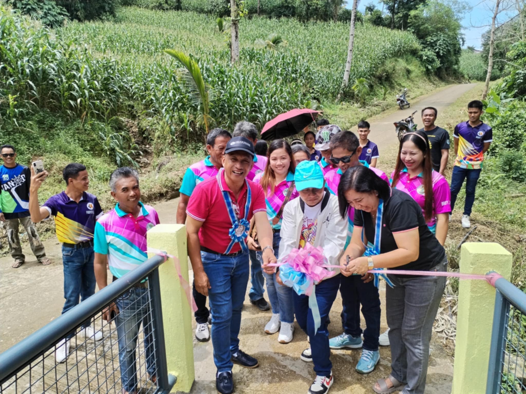 Inauguration and Turn Over Ceremony of Municipal Project in Barangay Yawyawan Lemery, Iloilo